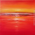 Famous Sea Paintings - Red on the Sea 02